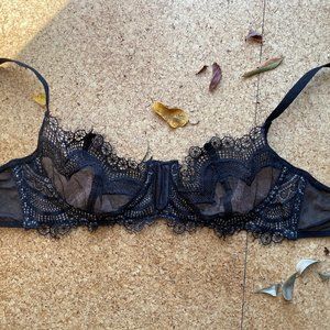 Free People Manhattan Underwire Bra - Demi Lace